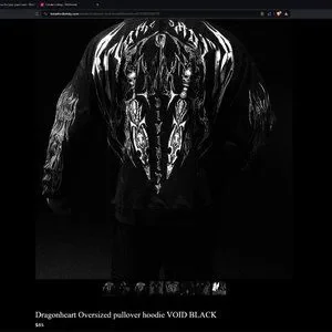 Breathedivinity | Pants | Dragonheart Oversized Pullover Hoodie